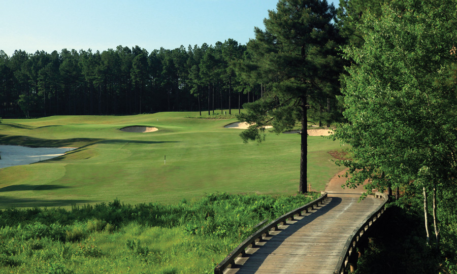 1997 PGA Championship winner Davis Love III made his mark on the Sandhills with the opening of Anderson Creek Golf Club. His first signature design was voted the “Best New Course in NC” in 2001 and is currently ranked in NC’s Top 100 courses.