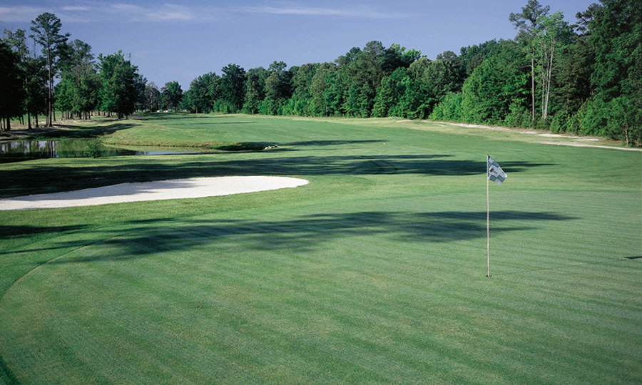 Foxboro Golf Club is nestled on the shores of Lake Marion. The course has been completely renovated from tee to green, creating a great test. The links-style layout provides for a player-friendly round and the greens are considered by many to be the best in the Santee area.