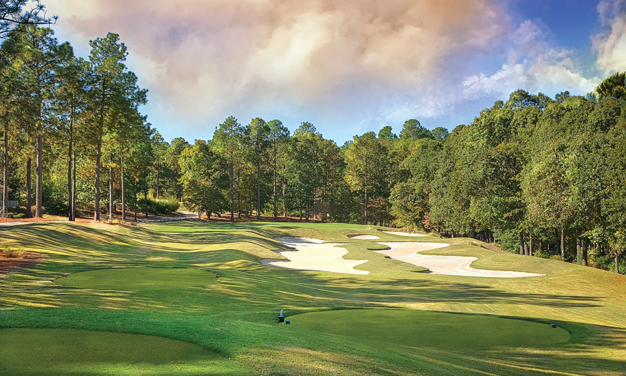 No ordinary golf course receives the kind of acclaim and international praise that has been given to The Resort Course at Talamore since it’s opening in 1991. Talamore has been ranked in the forefront of outstanding courses in the Pinehurst area; an area which has been known for its golfing traditions for over a century.
